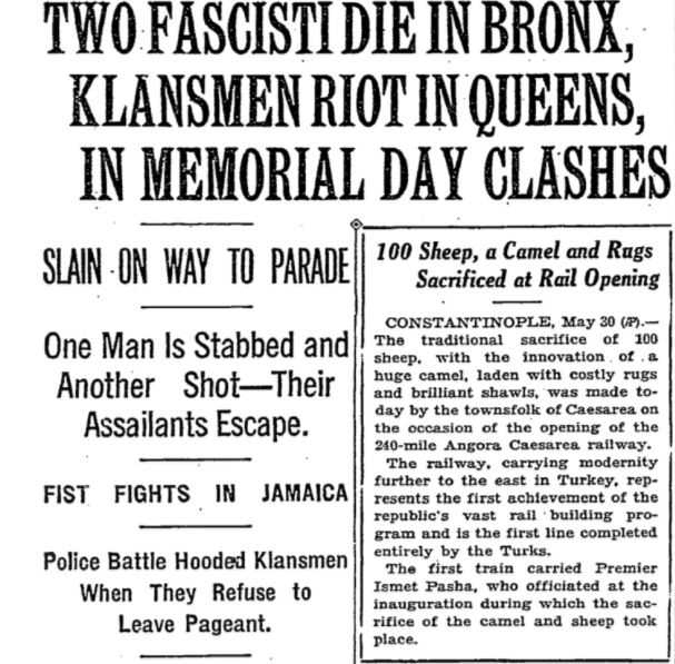 2 fascisti die in bronx